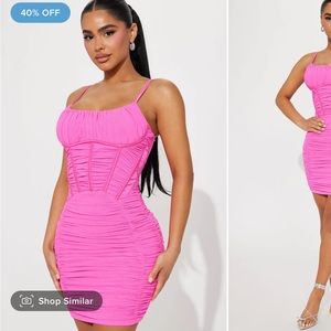 NEW HOT PINK DRESS